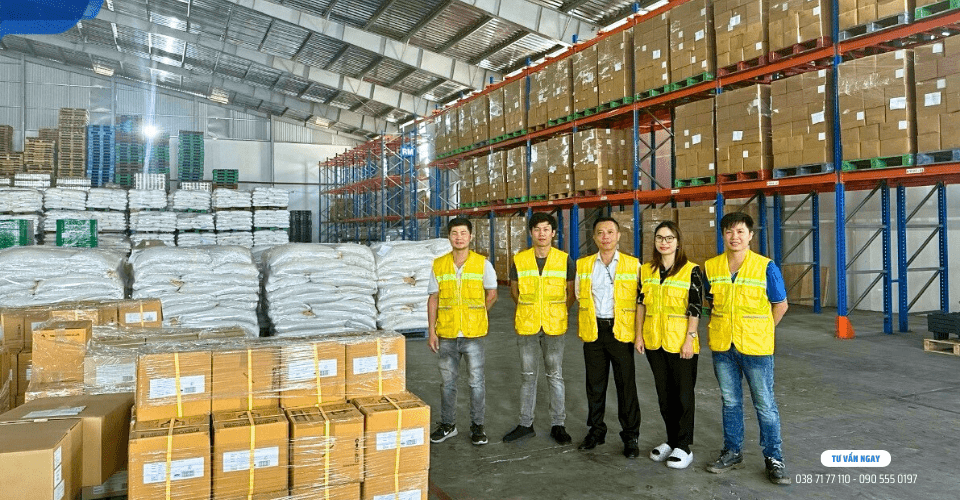 ecommerce warehouse in Binh Duong