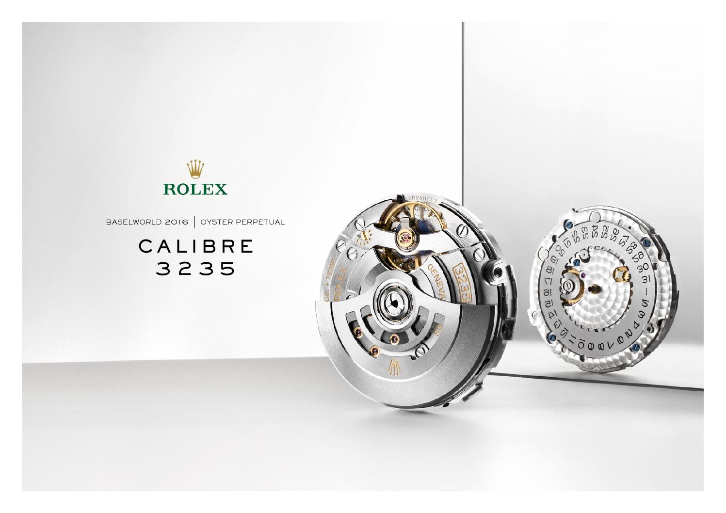 Tìm hiểu về bộ máy Caliber 3235