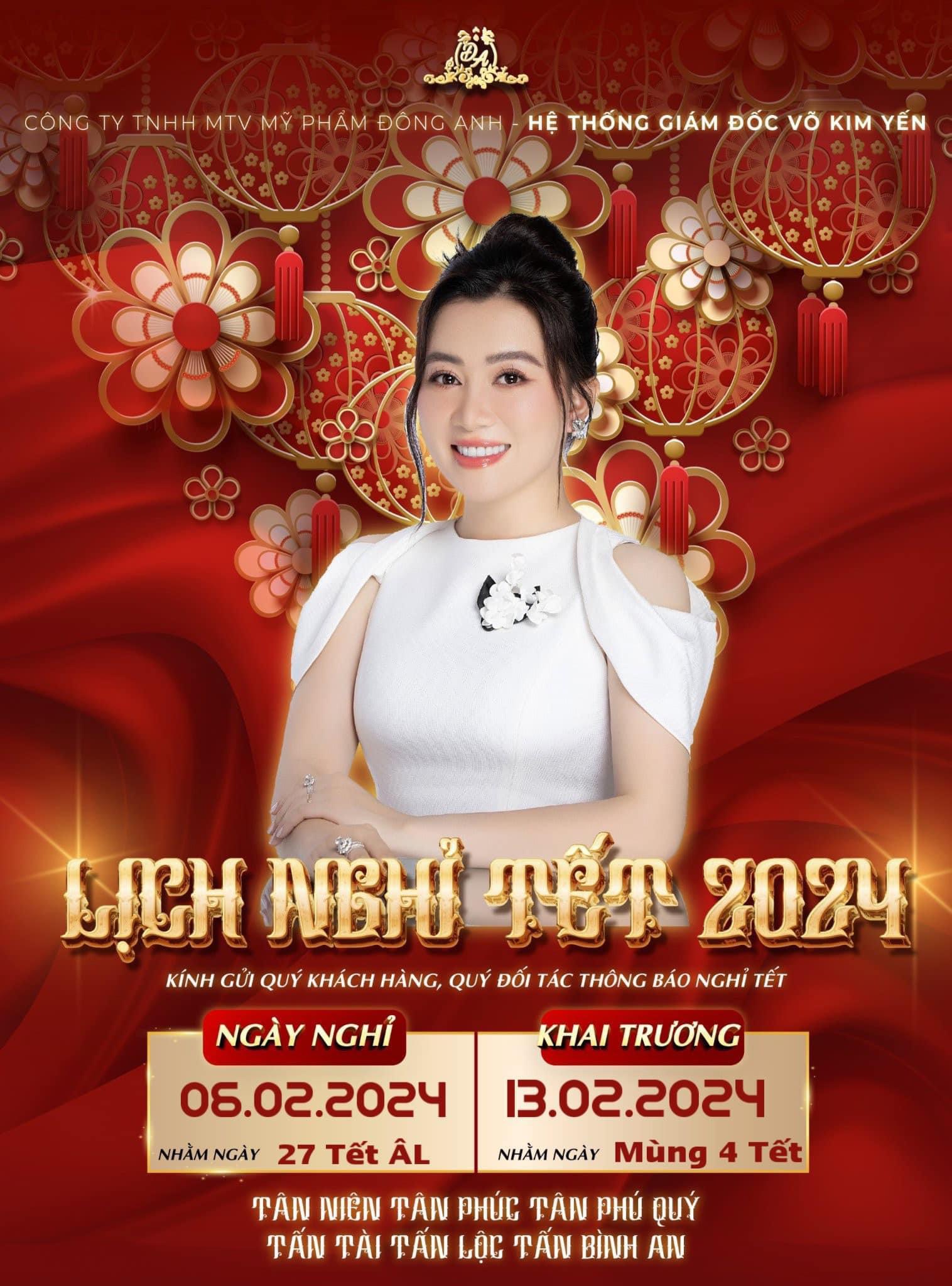 THÔNG BÁO LỊCH NGHỈ TẾT GIÁP THÌN NĂM 2024