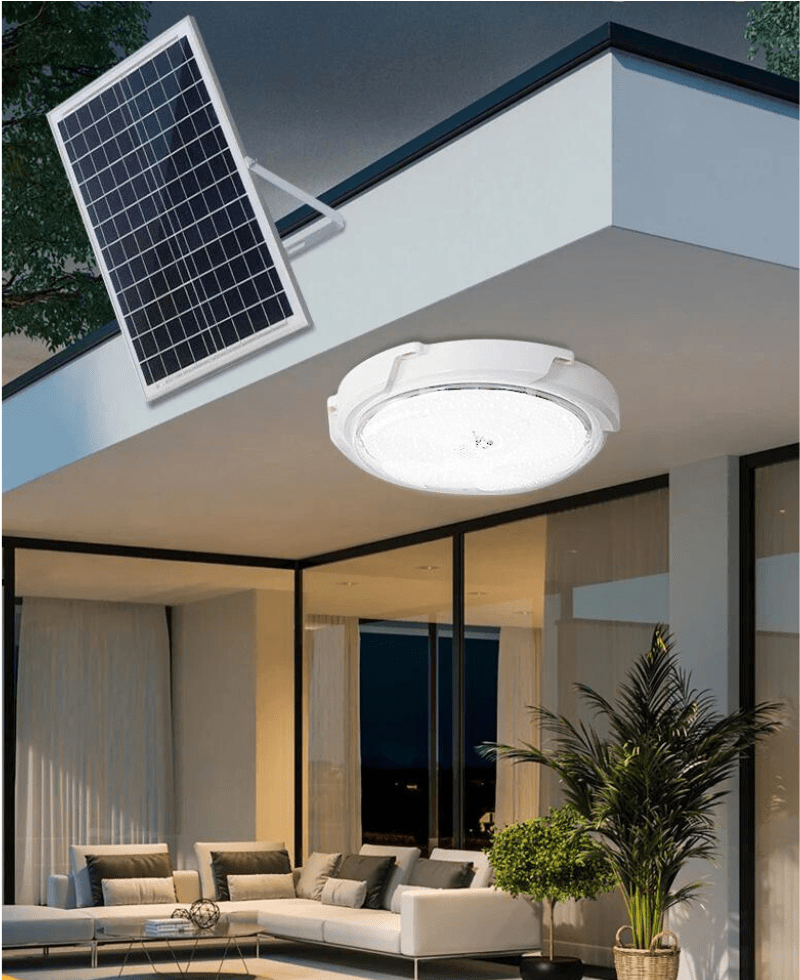 Cách Lắp Đèn Điện Mặt Trời Trong Nhà 2 Đèn năng lượng mặt trời trong nhà: 3 màu ánh sáng bật và tắt tự động