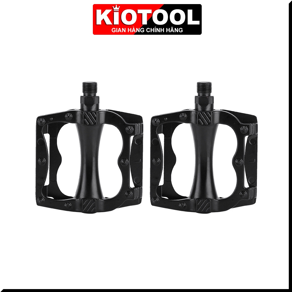 Bàn đạp xe đạp Pê đan Kiotool nhôm hộp kim có thể lắp Strap