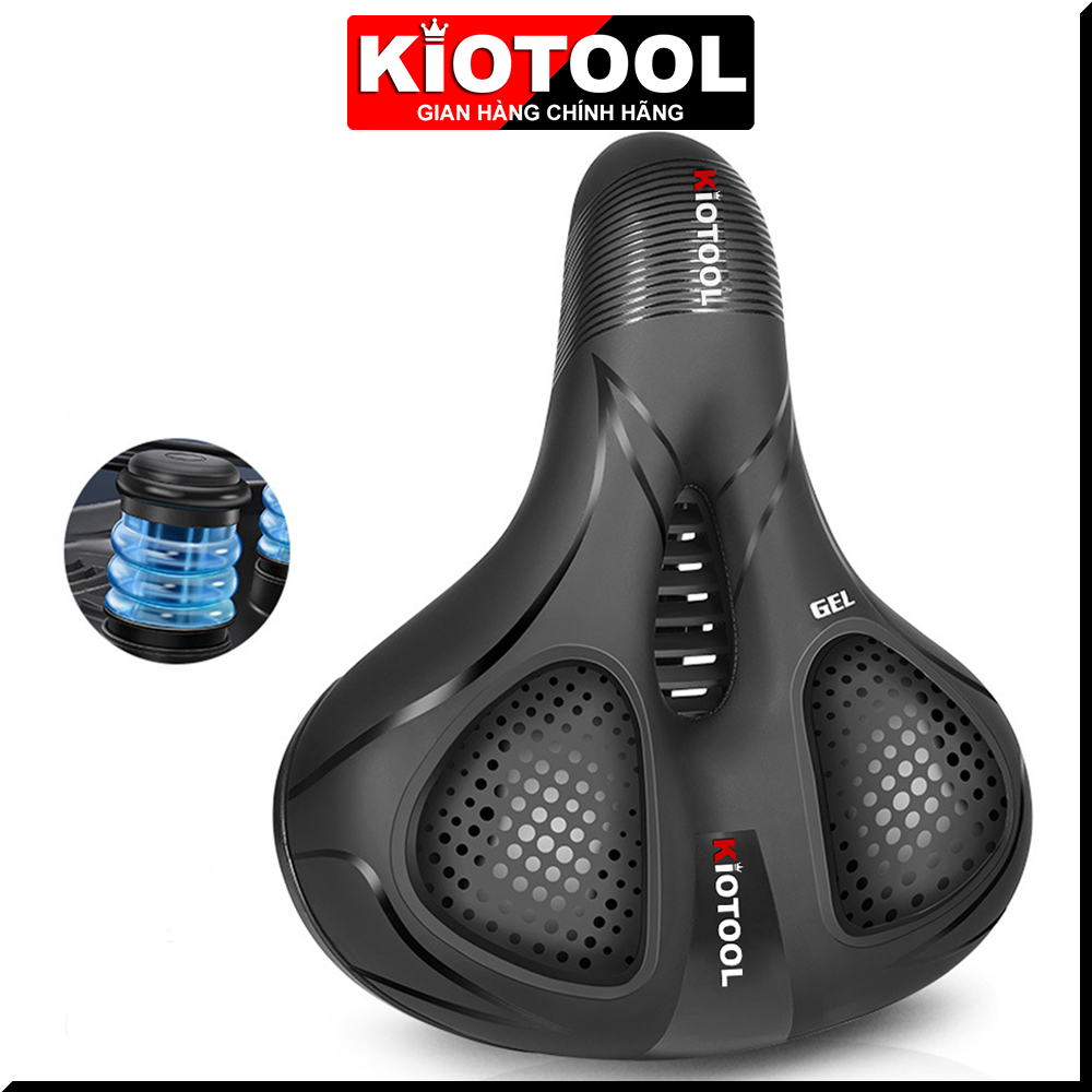 Yên xe đạp Gel Kiotool béo siêu êm phù hợp với mọi dòng xe đạp