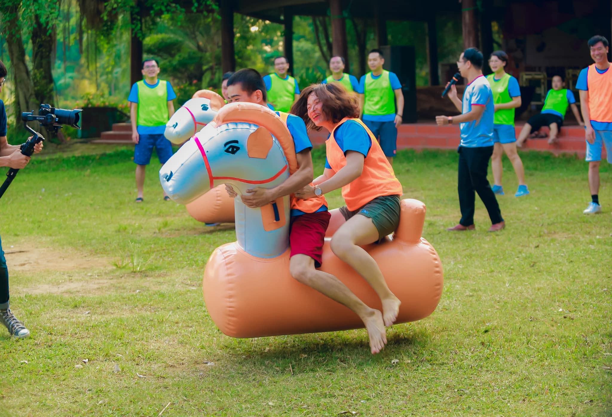 [Đồ Teambuilding] - Ngựa hơi, thú nhún