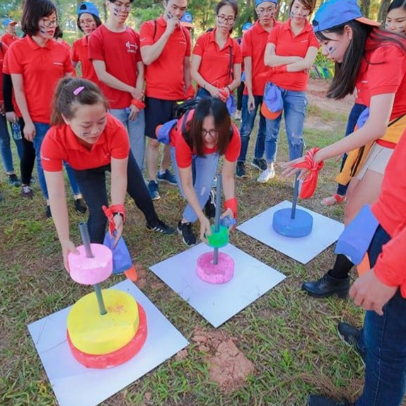[Đồ Teambuilding] - Xây tháp (vòng)