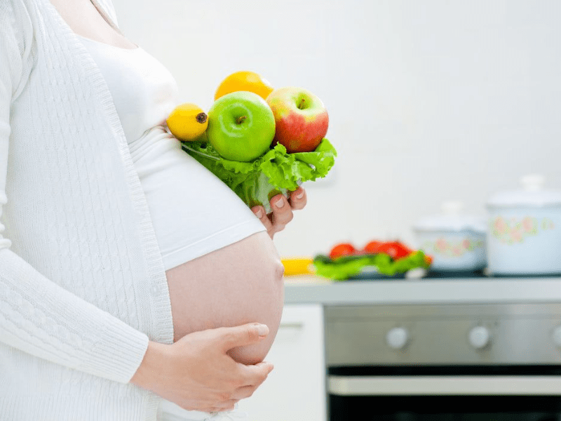 Trái cây cung cấp dưỡng chất cho thai nhi và mẹ bầu 