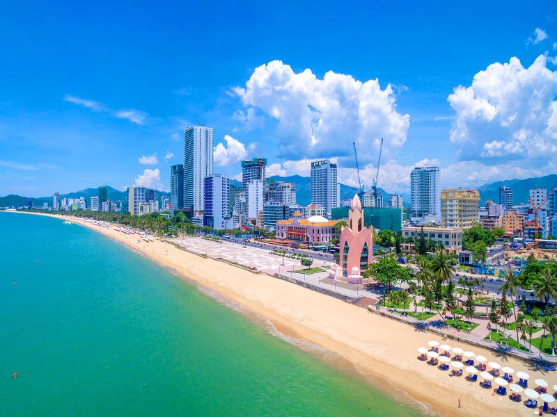 Hình ảnh bãi biển Nha Trang