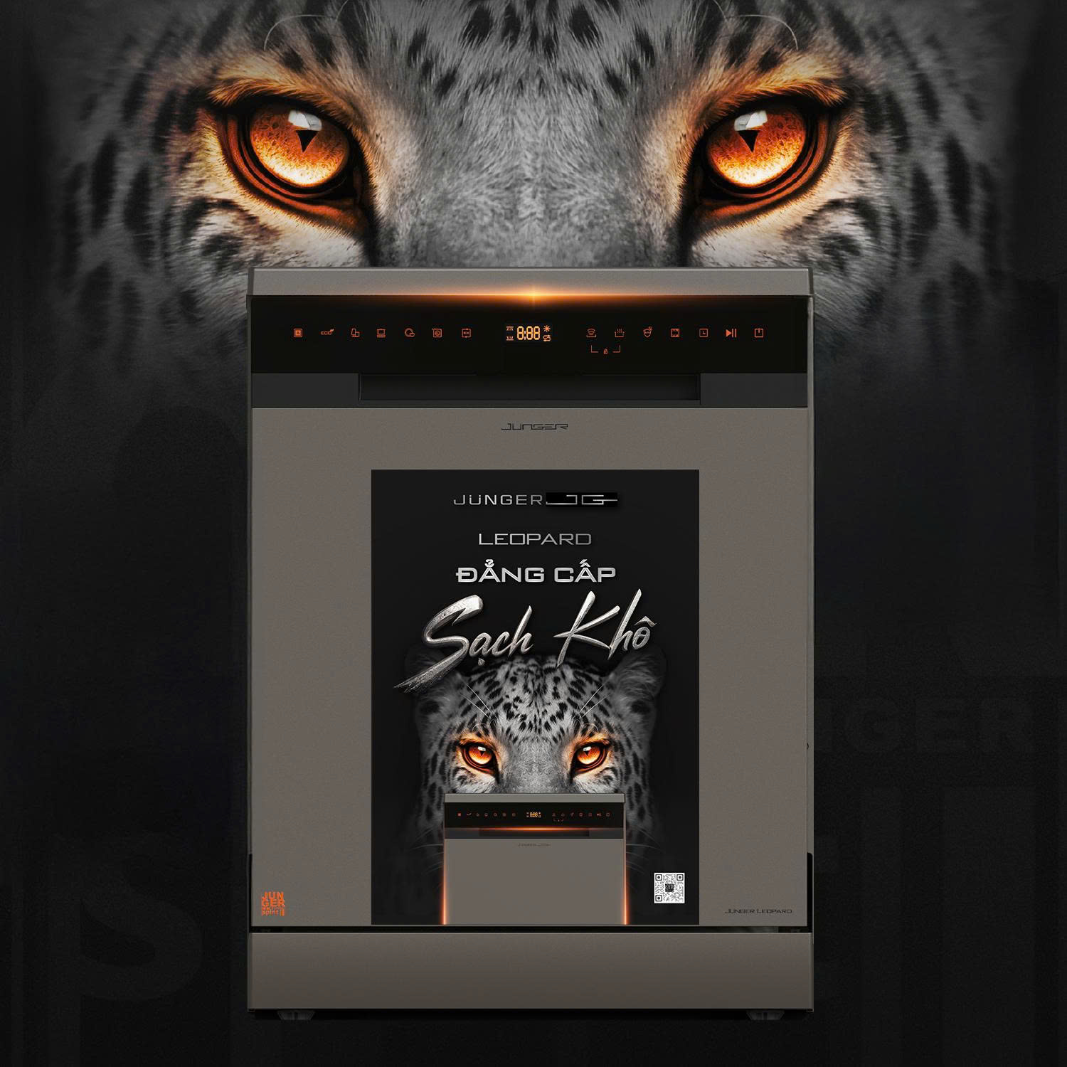 So Sánh Máy Rửa Bát Junger DWJ 163 MS Và Junger DWJ 143