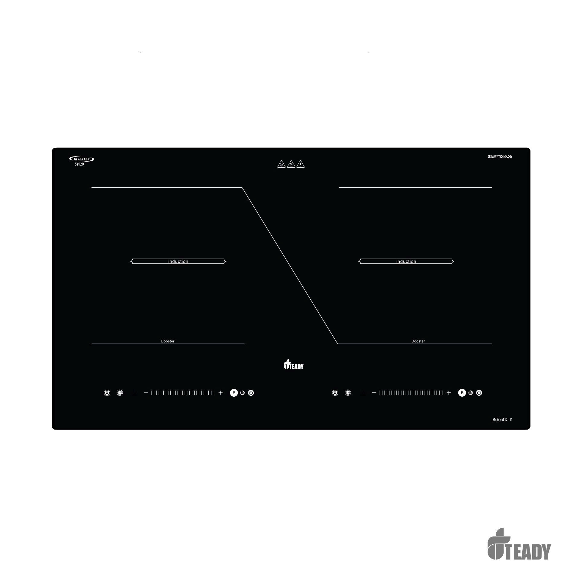 Bếp từ đôi Teady TD-12-11