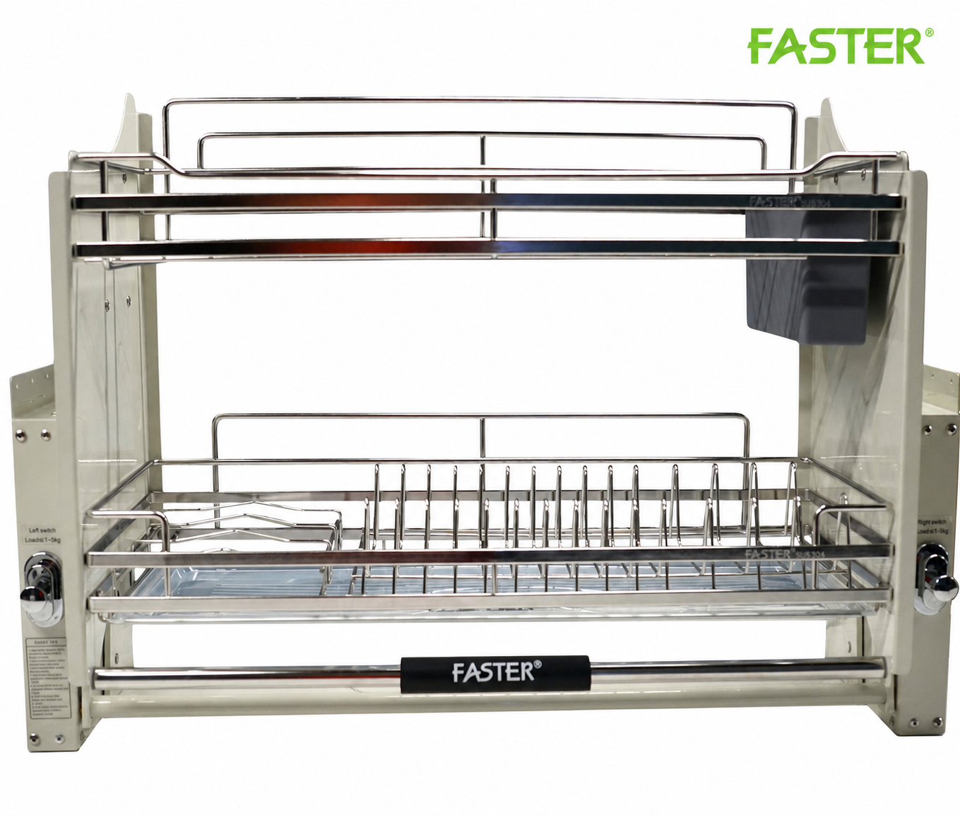 Giá bát đĩa nâng hạ Faster EB90SC