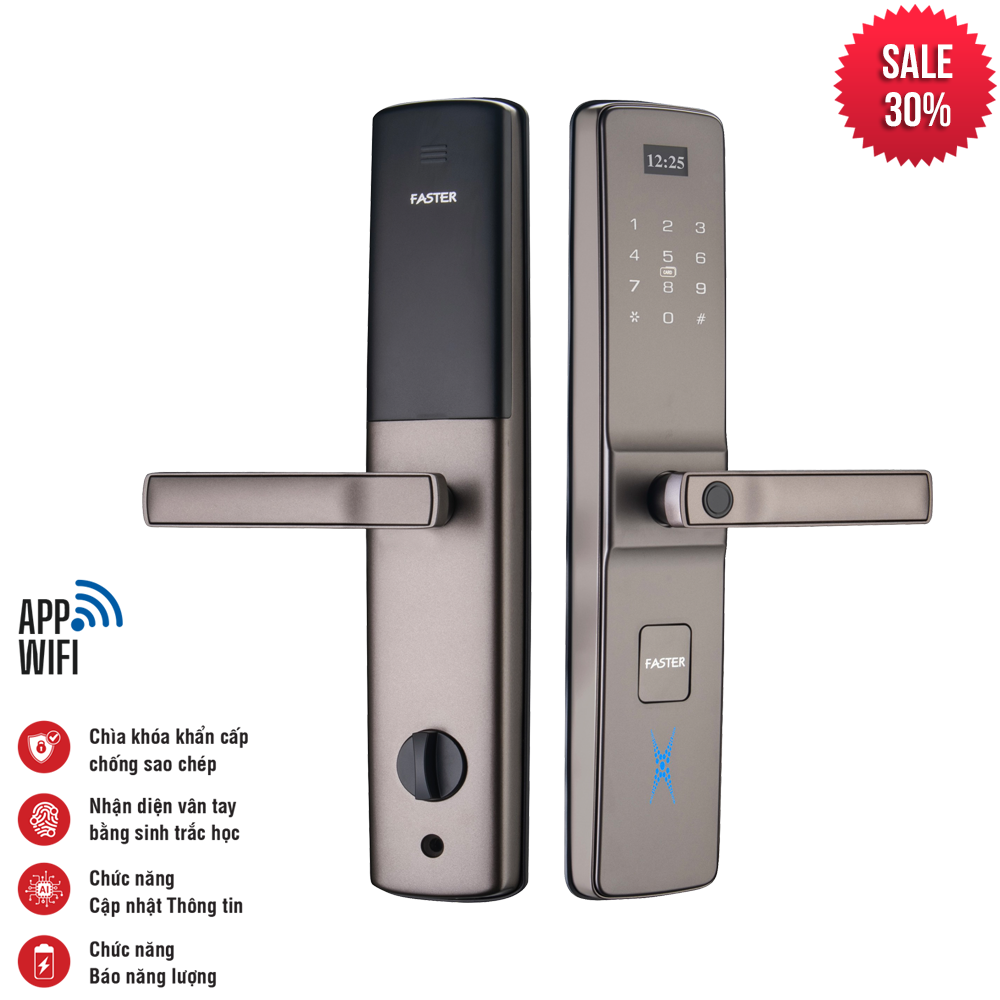 Khóa Faster vân tay FS800 APP-BR
