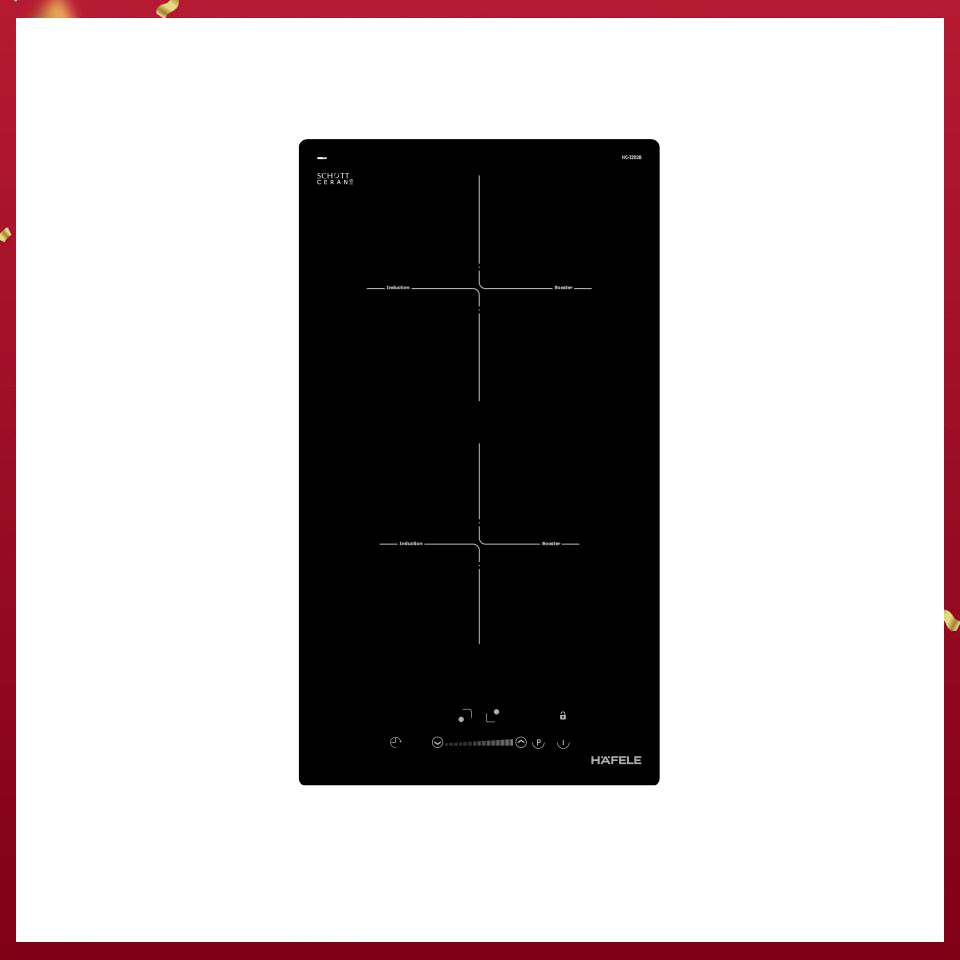 BẾP TỪ 2 VÙNG NẤU HAFELE HC-I302B 536.61.770