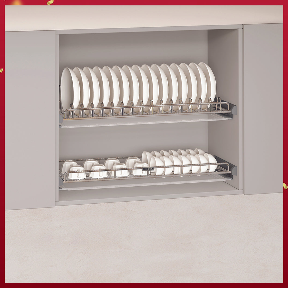 Kệ Chén Đĩa Cố Định Oria 700mm INOX 304 Hafele 544.07.014