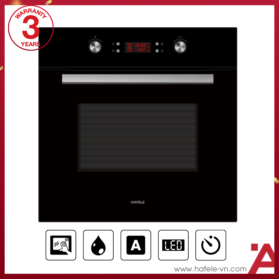 LÒ NƯỚNG ÂM TỦ Hafele HO-2KT65A 538.61.441