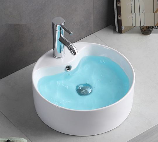 Chậu rửa mặt dương bàn (Lavabo) LV 6060