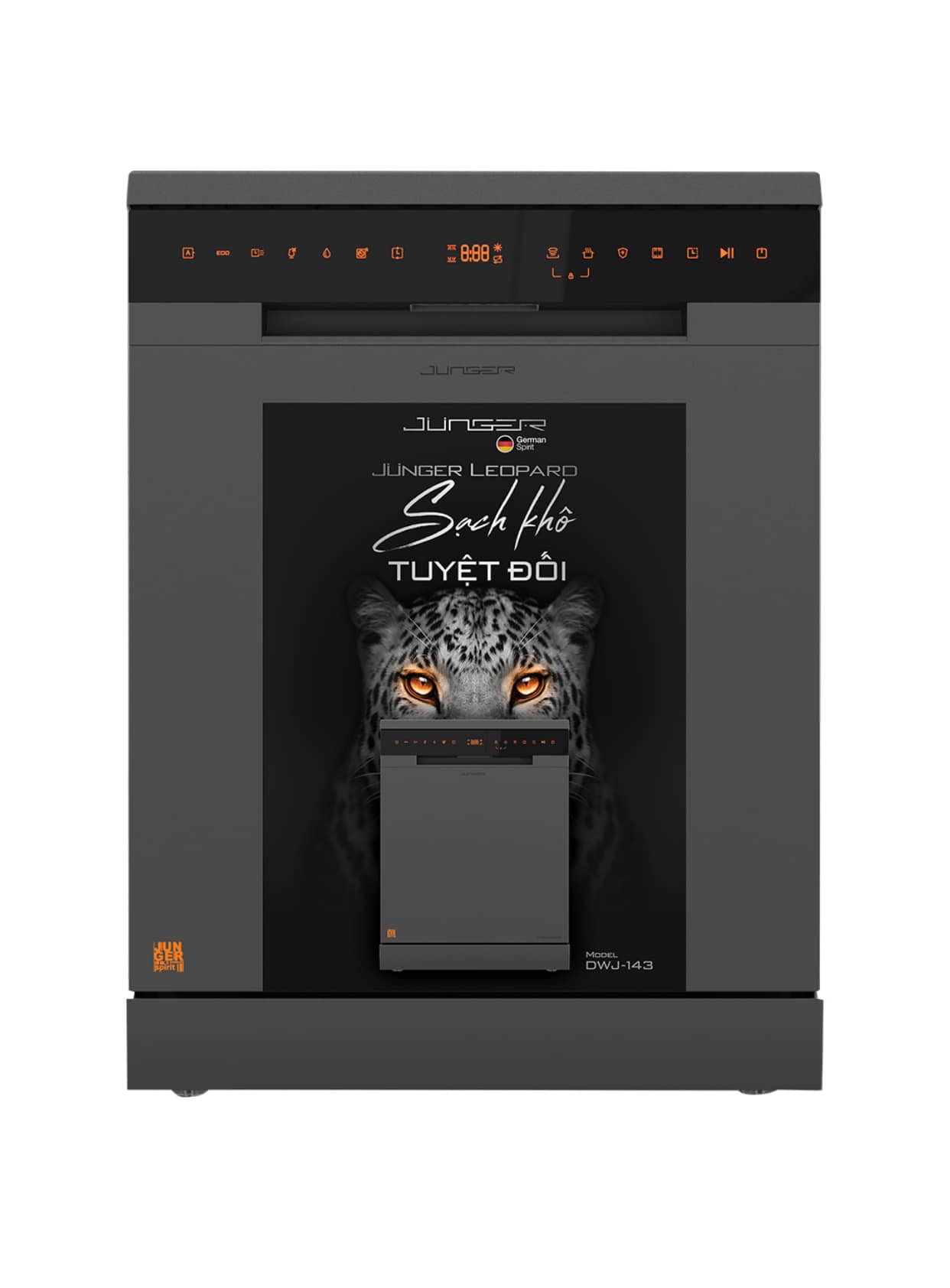 Máy rửa bát Junger Leopard DWJ-143