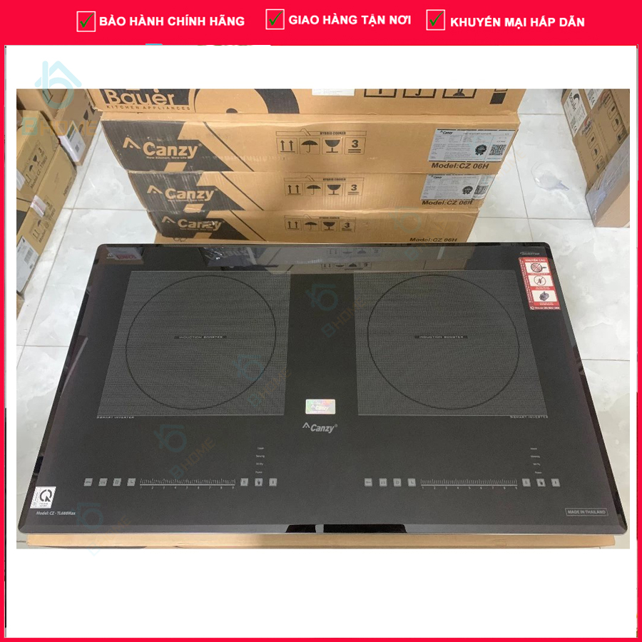 BẾP TỪ ĐÔI CANZY CZ TL688MAX
