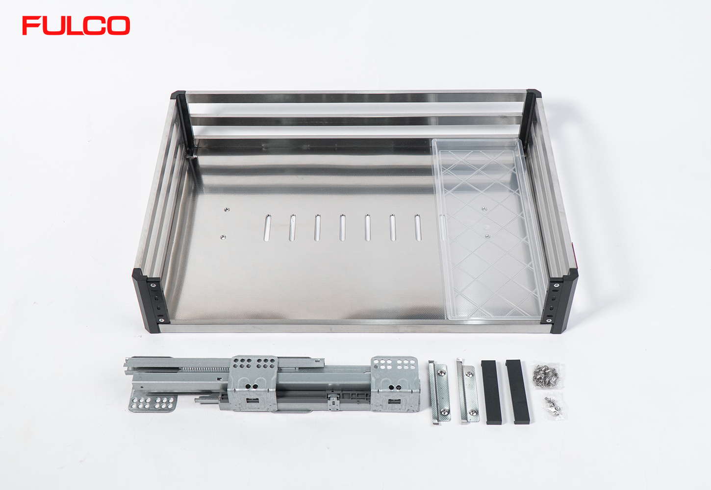 Giá bát đĩa - xoong nồi INOX hộp (600mm) Fulco FC25-26