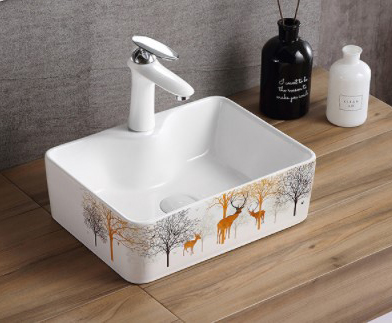 Chậu rửa mặt dương bàn (Lavabo) 6032
