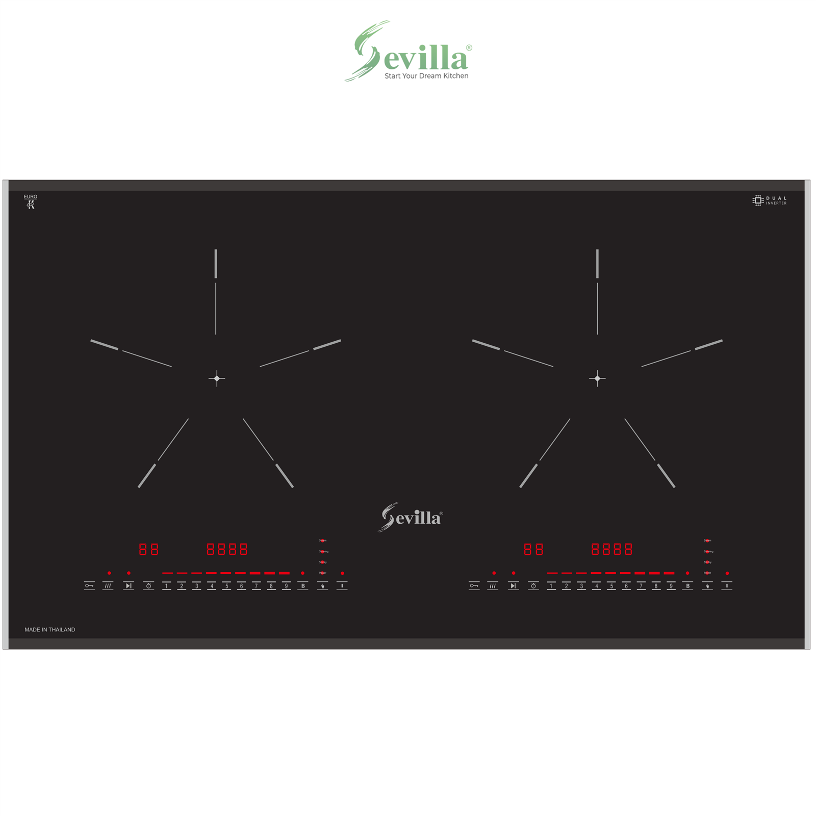 Bếp từ đôi sevilla SV TB502