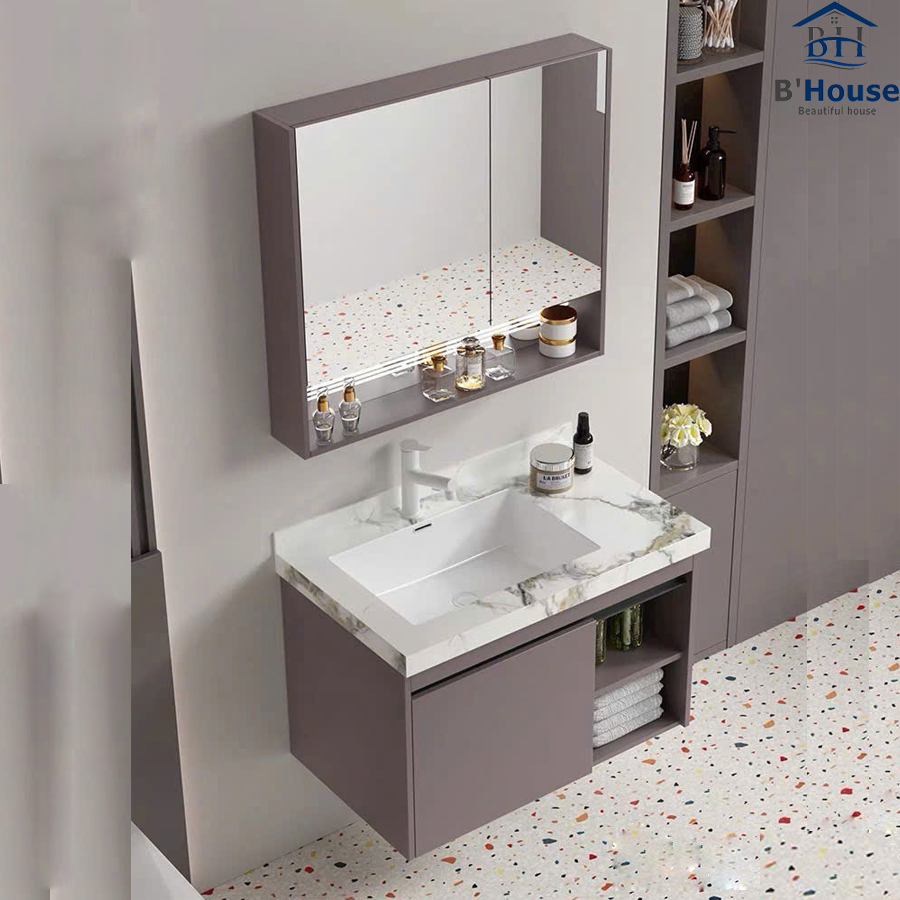 Tủ Gương Phòng Tắm, Tủ Lavabo Đẹp, Tủ Lavabo Phòng Tắm CR 221
