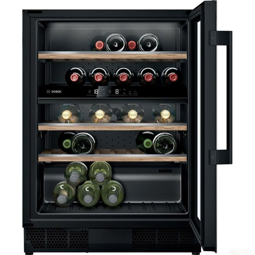 Tủ rượu vang Bosch KUW21AHG0, 44 chai, serie 6