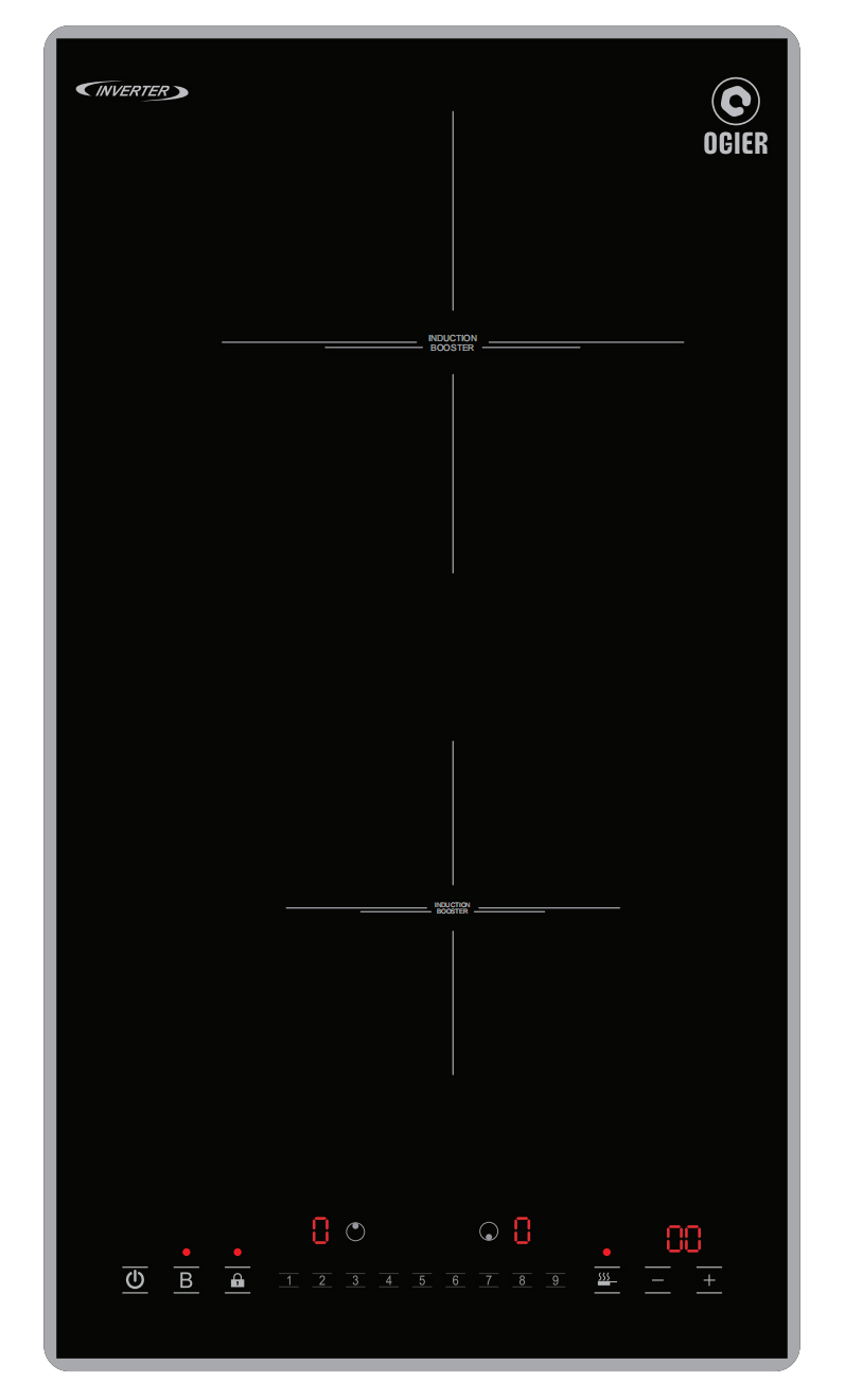 Bếp từ đôi Domino Ogier GLA 875