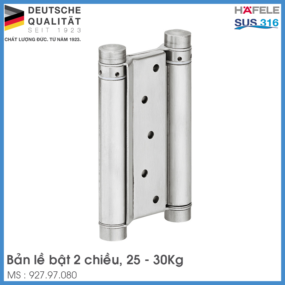 Bản Lề Bật 2 Chiều 6'' Hafele 927.97.080