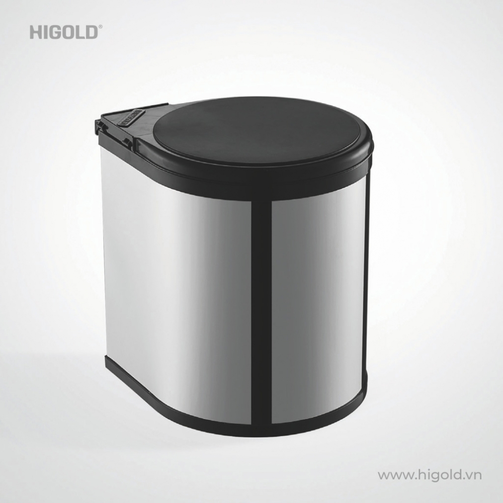 THÙNG RÁC TRÒN GẮN CÁNH SS HIGOLD 307016