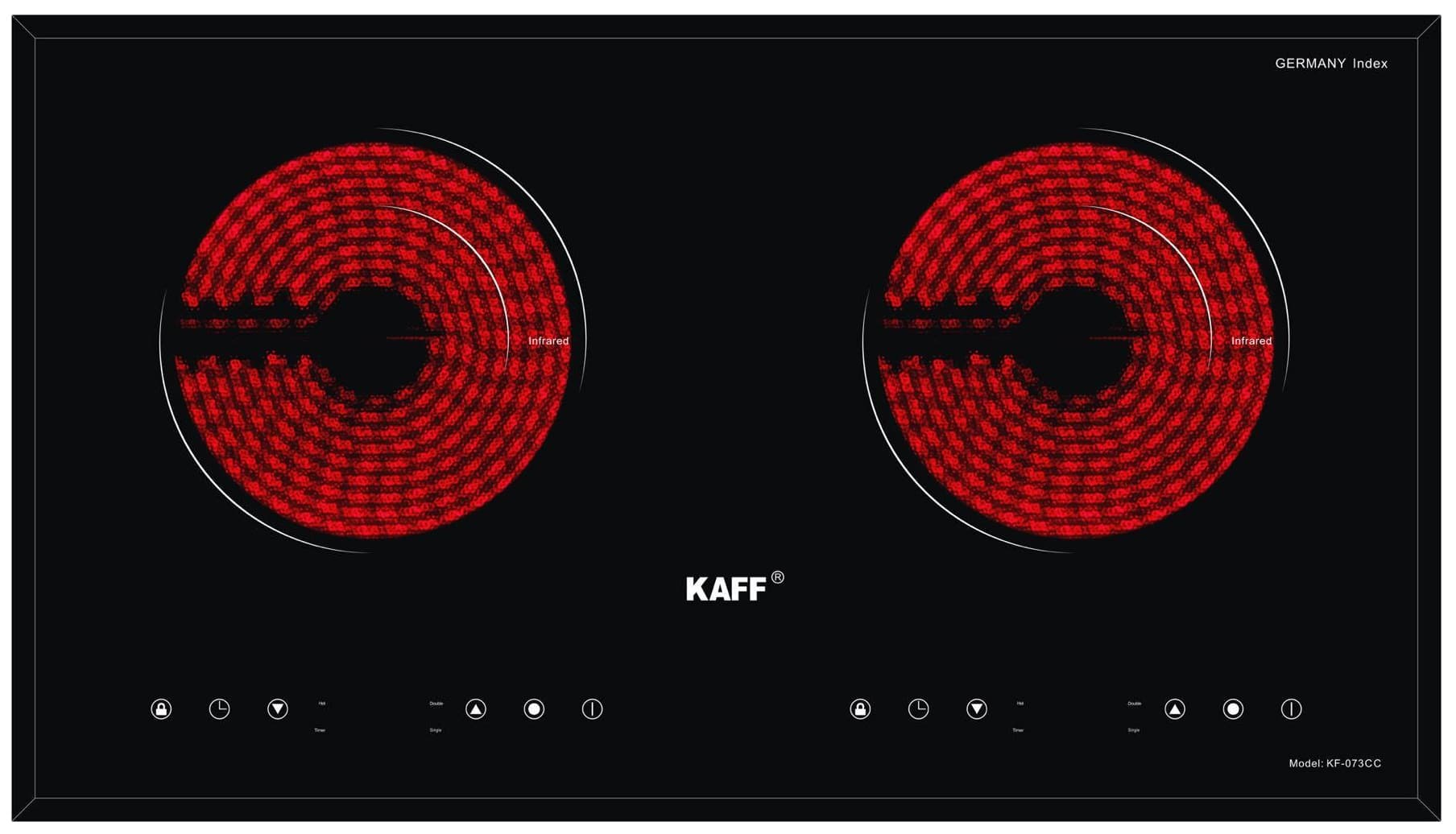 Bếp điện đôi KAFF KF-073CC