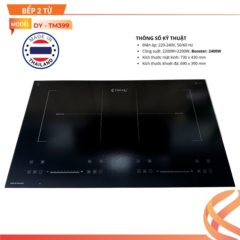 Bếp điện từ Dandy DY-TM399 chính hãng