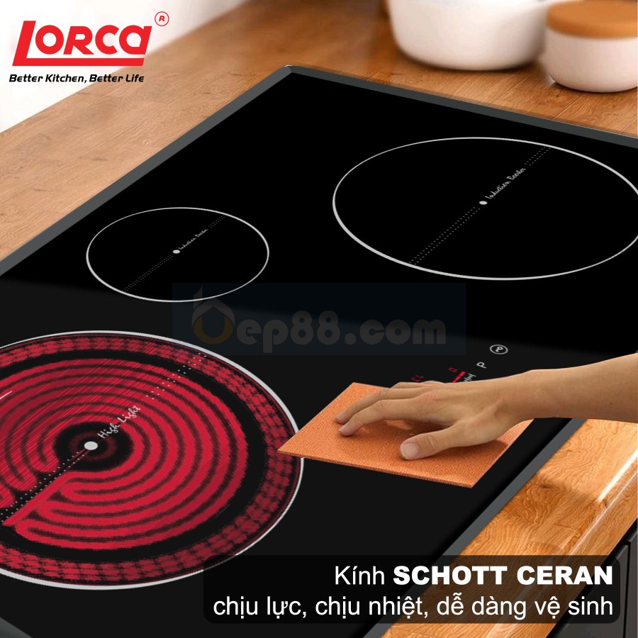 BẾP ĐIỆN TỪ LORCA LCE-306 - ảnh chi tiết 4