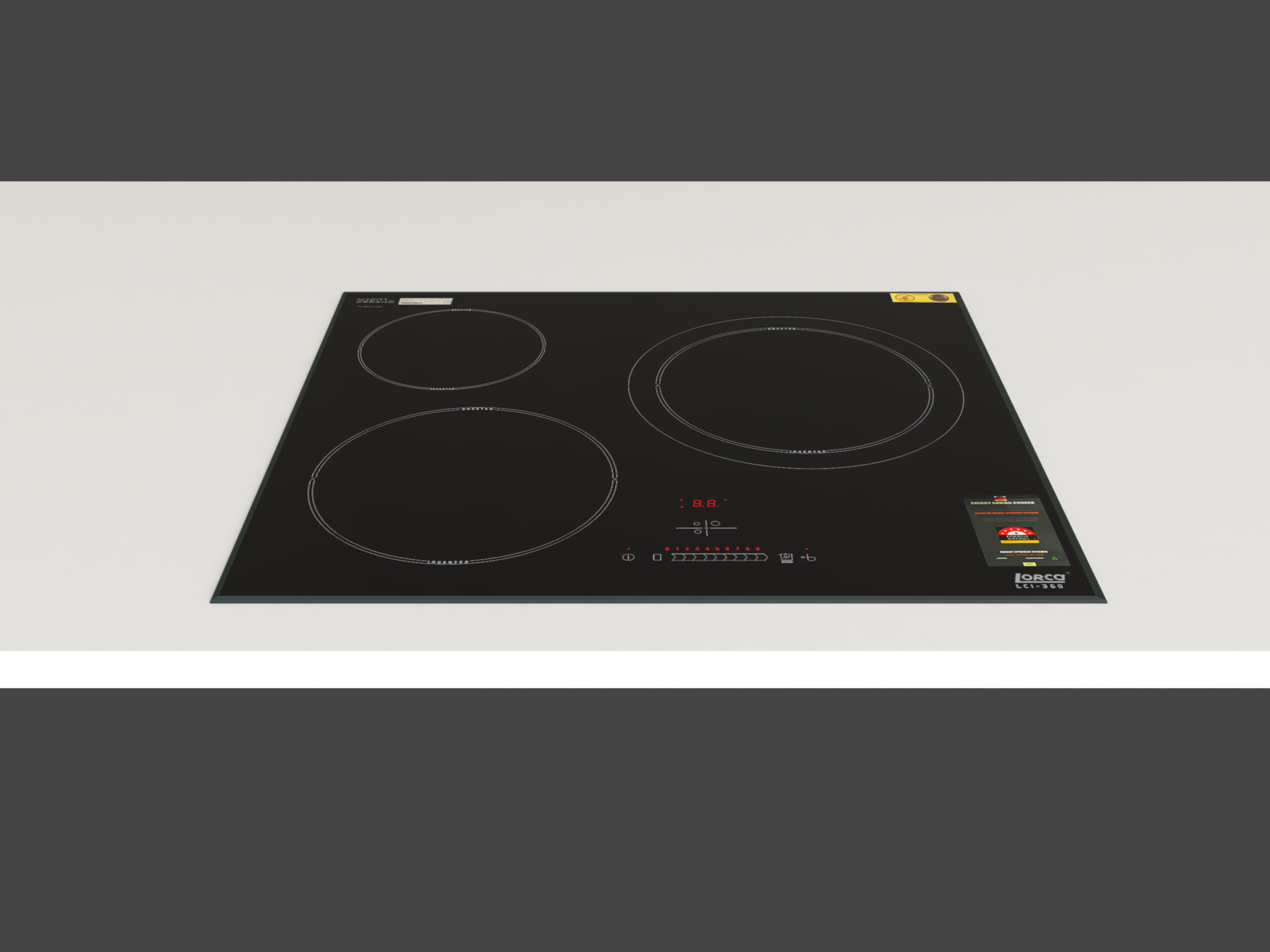 BẾP TỪ 3 VÙNG NẤU LORCA LCI 360