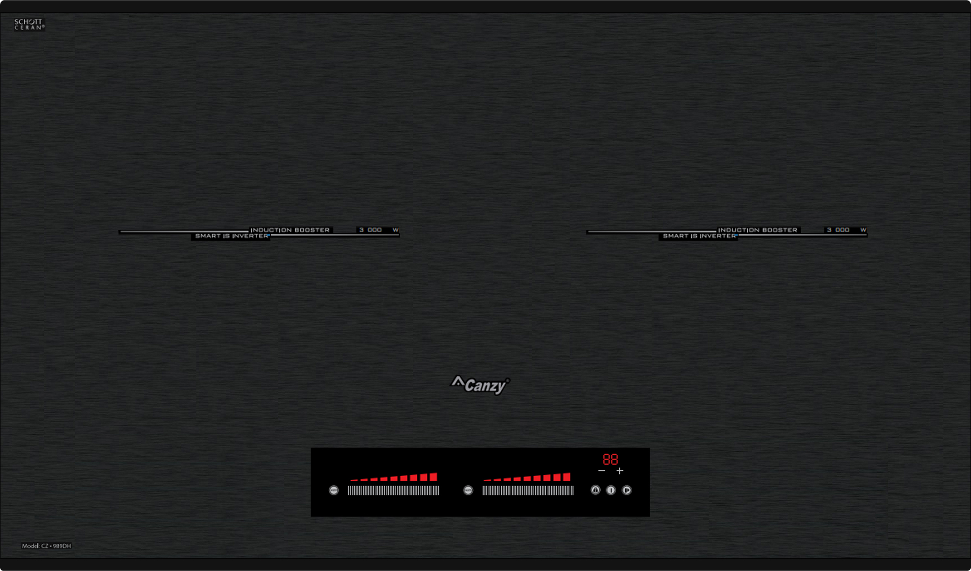 Bếp từ đôi CANZY CZ 989DH