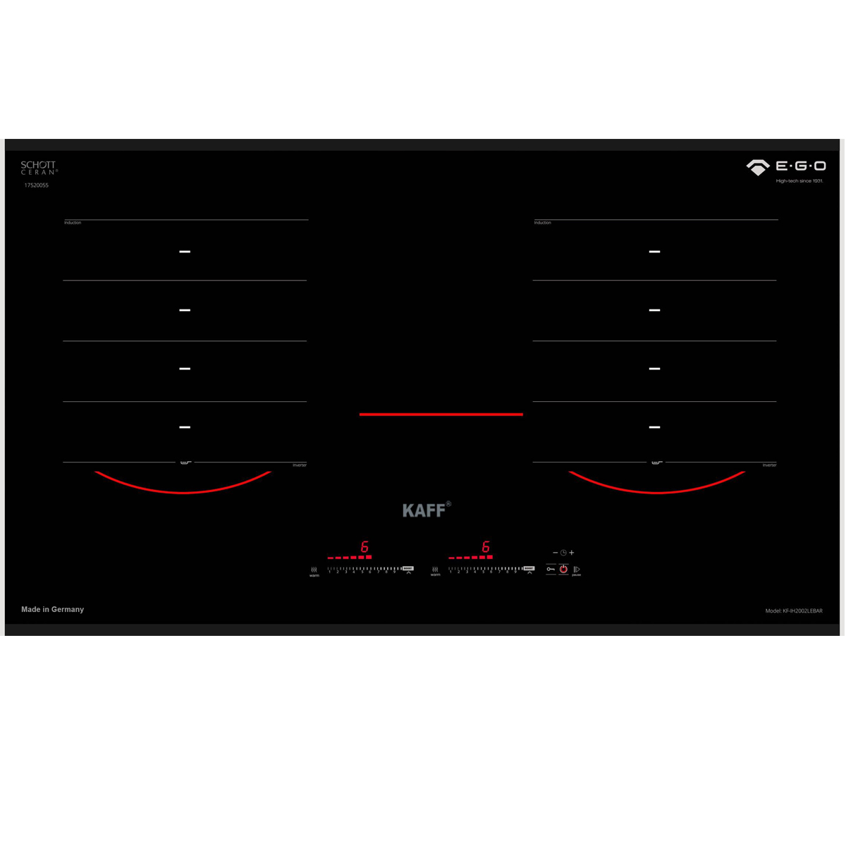 Bếp Từ Đa Điểm KAFF KF-IH2002LeBar