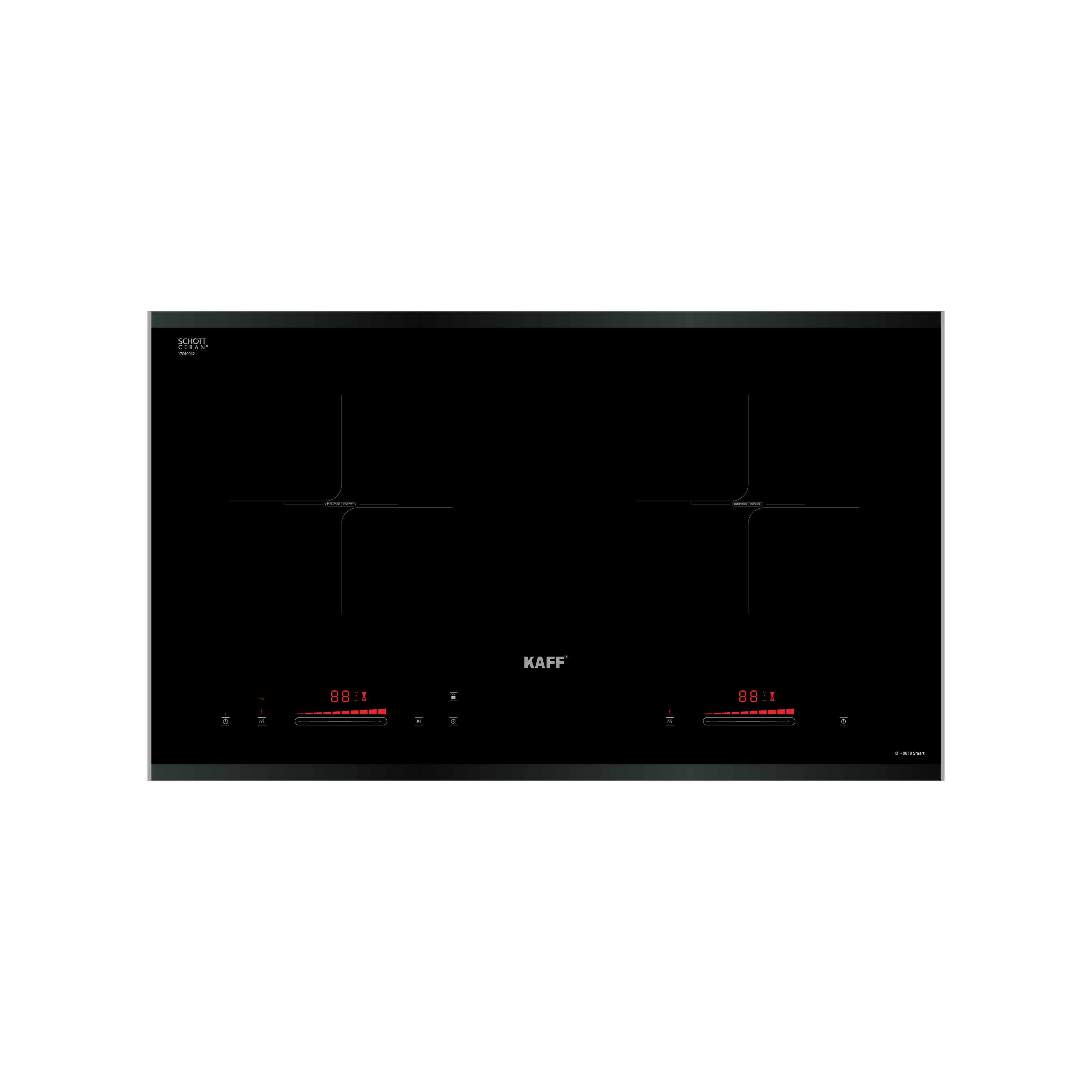 Bếp từ đôi KAFF KF 8818 Smart