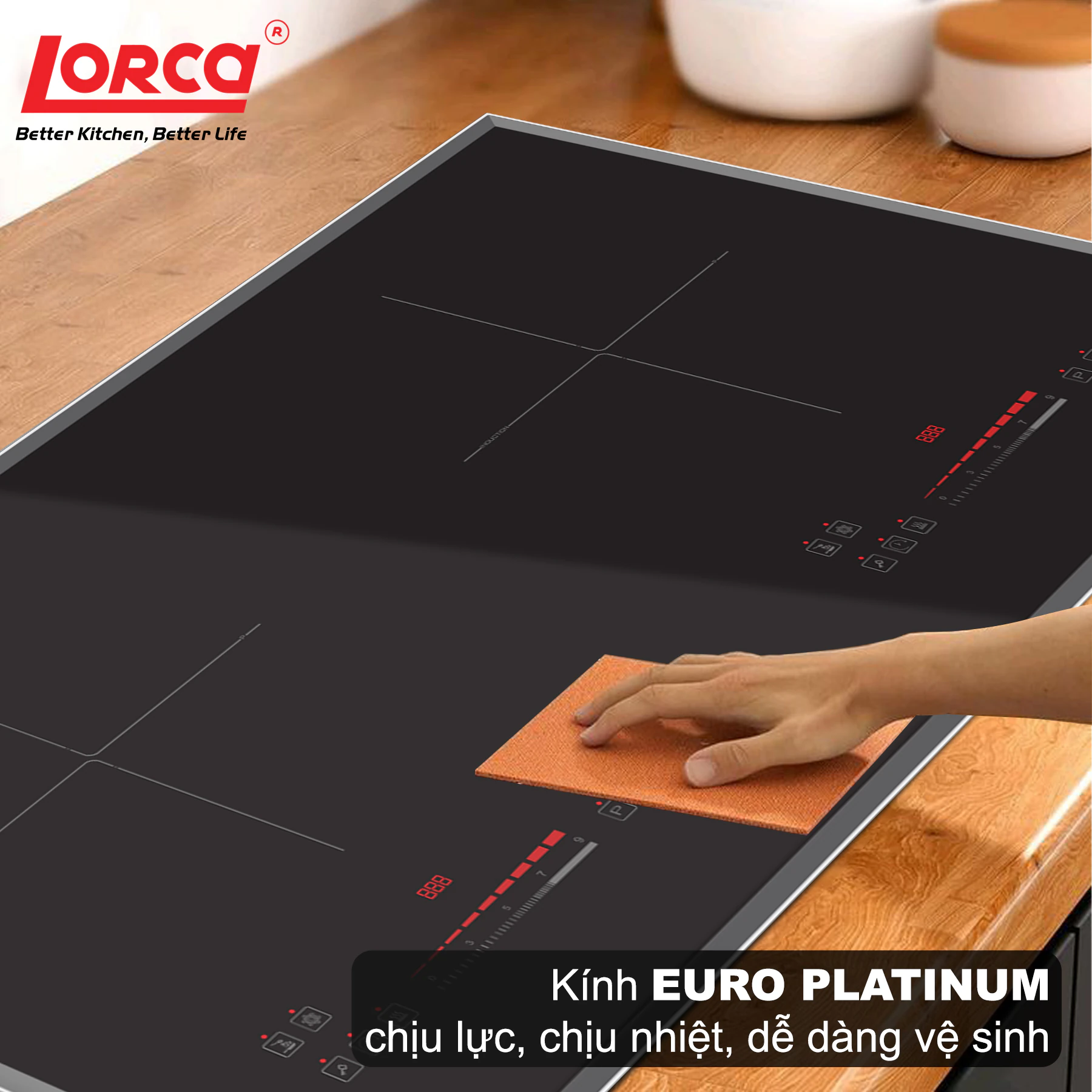 Bếp từ đôi Lorca TA 1009 PRO - hình ảnh chi tiết