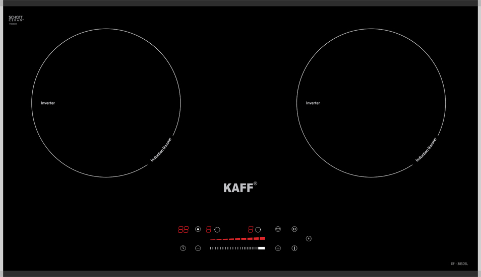 Bếp từ đôi KAFF KF 3850SL Nhập khẩu nguyên chiếc Đức