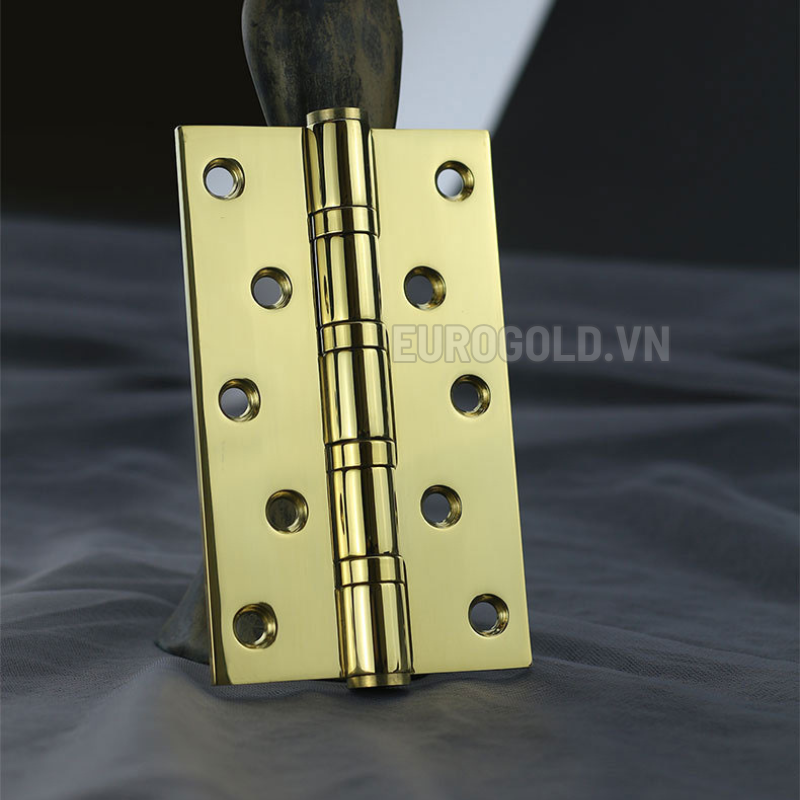 Bản Lề Cửa Mạ PVD Vàng Bóng BHBL05 Eurogold