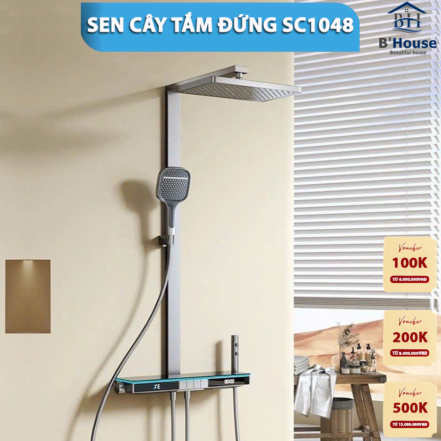 Sen Cây Phím Đàn Mạ Crome SC 1048