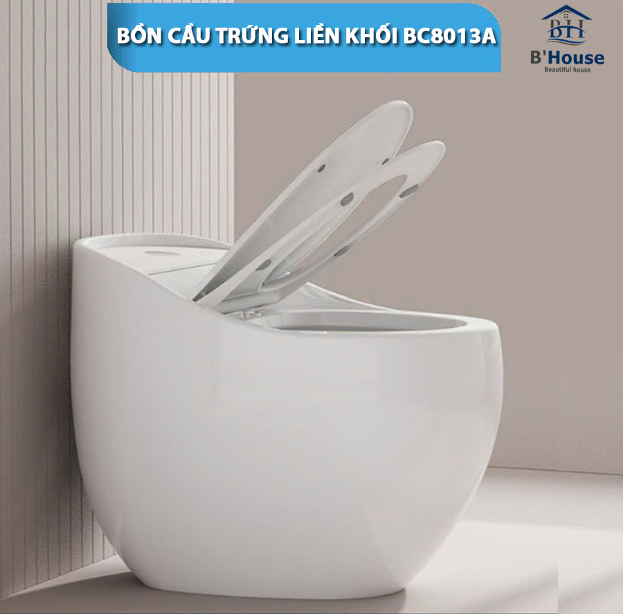BỒN CẦU TRỨNG LIỀN KHỐI BC 8013A