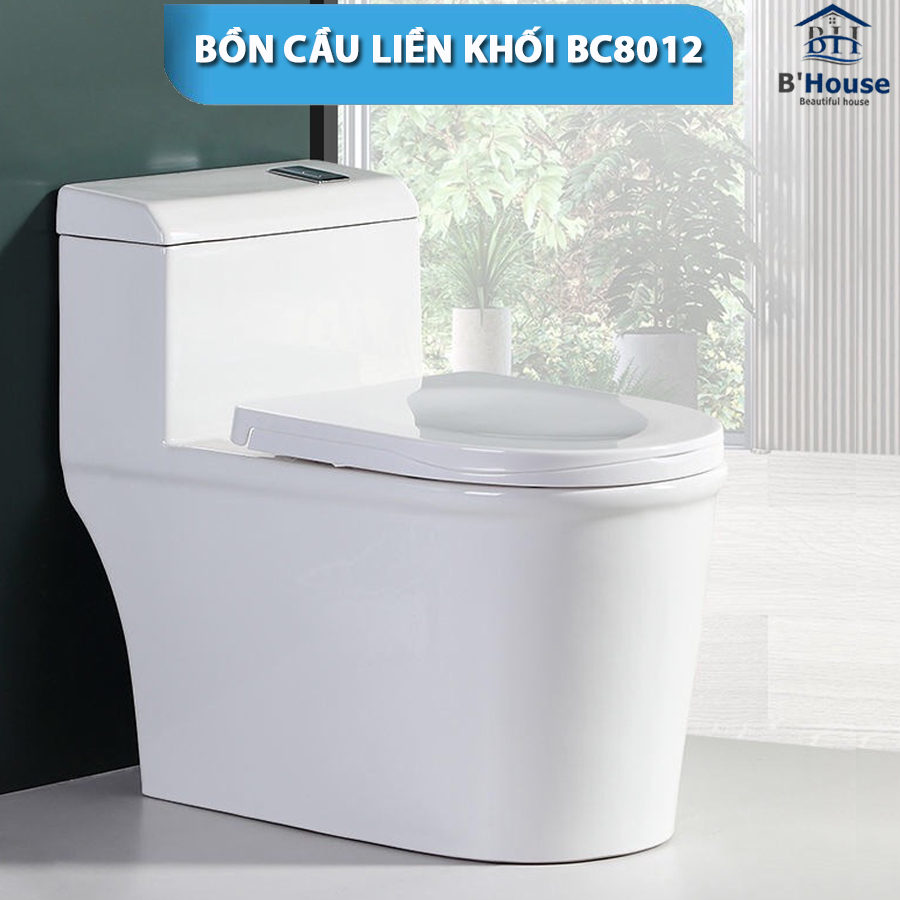 Bồn Cầu Liền Khối BC 8012