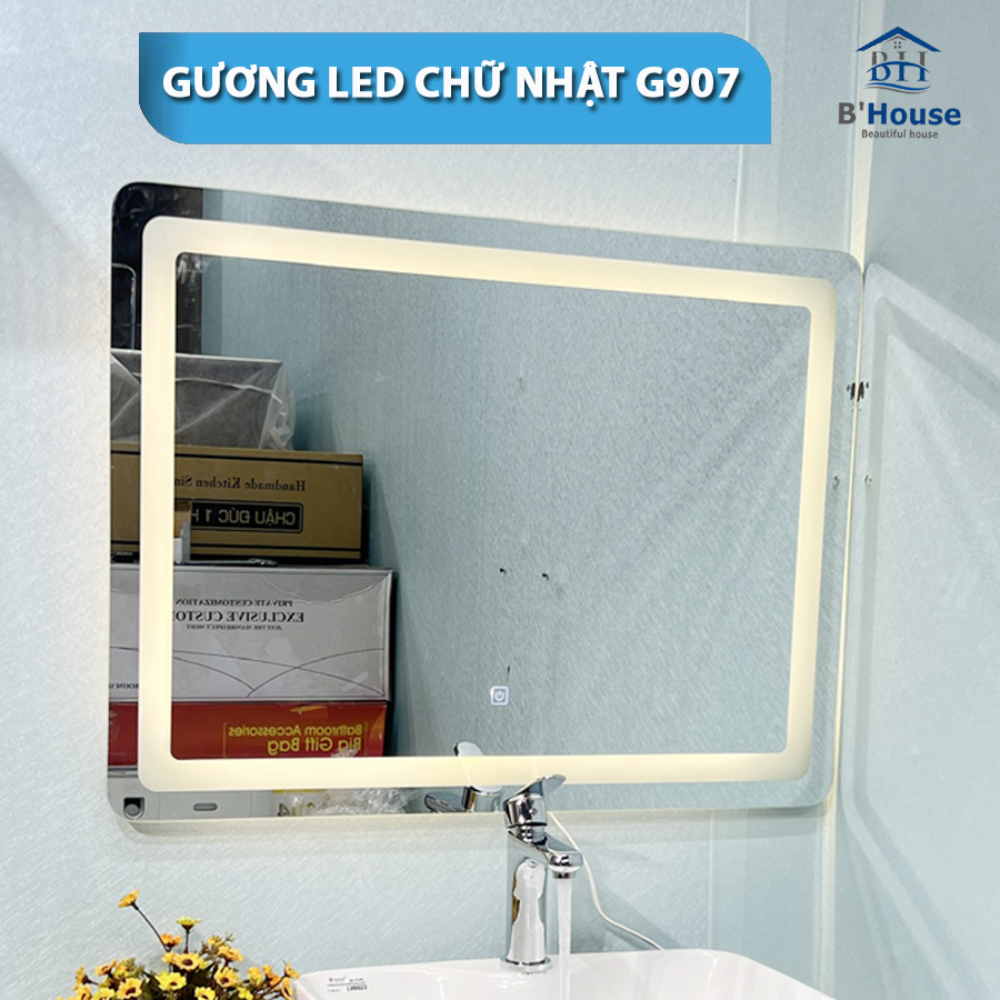 Gương Led Chữ Nhật G907