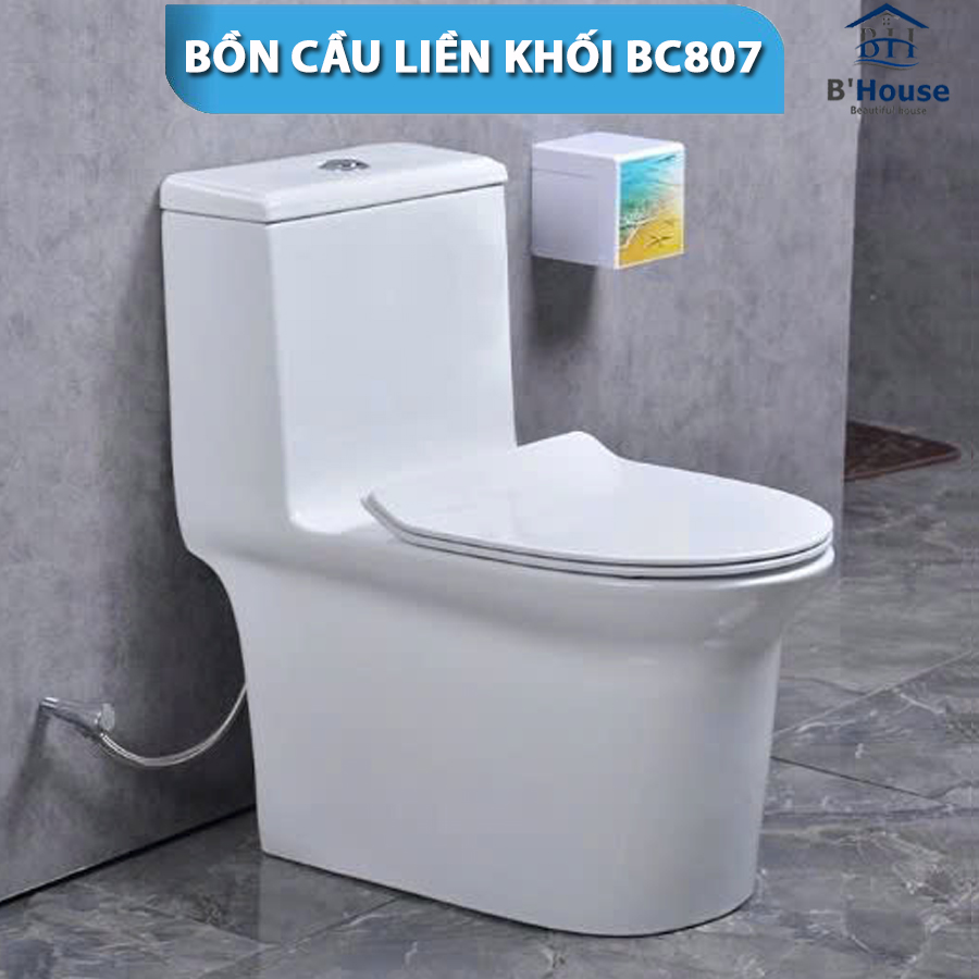 Bồn Cầu Liền Khối BC 807