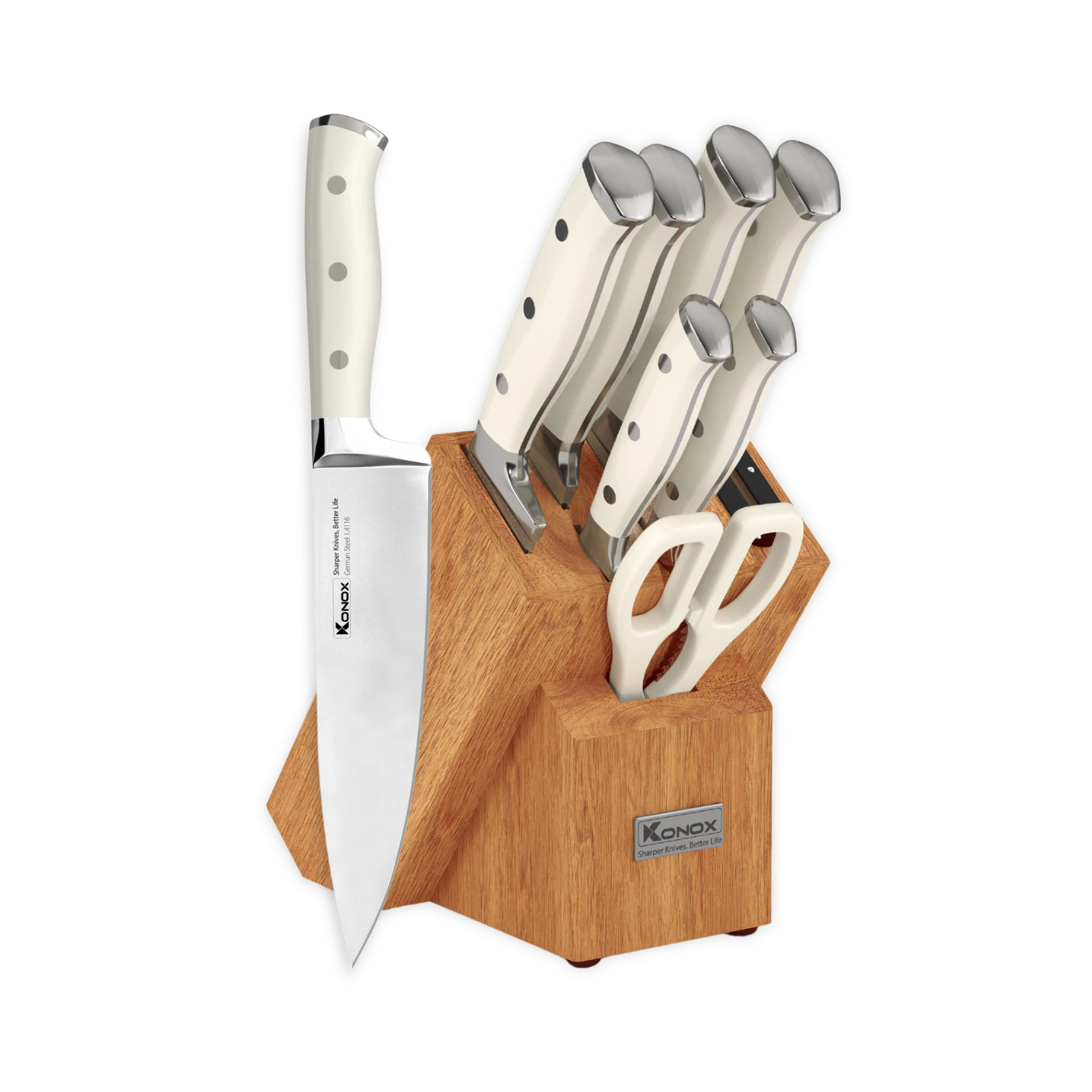Bộ dao làm bếp cao cấp 7 món Konox Gouter