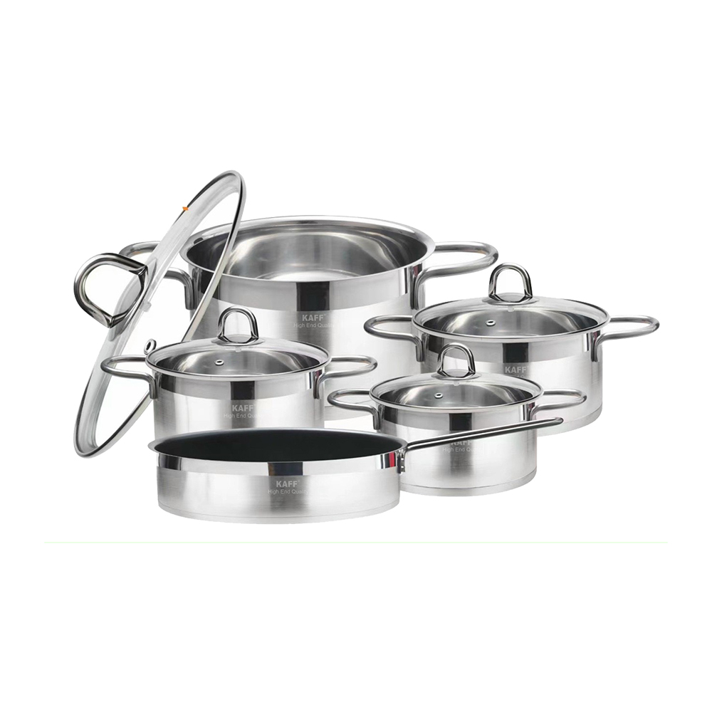 Bộ nồi inox 9 món KAFF KF-ST09304