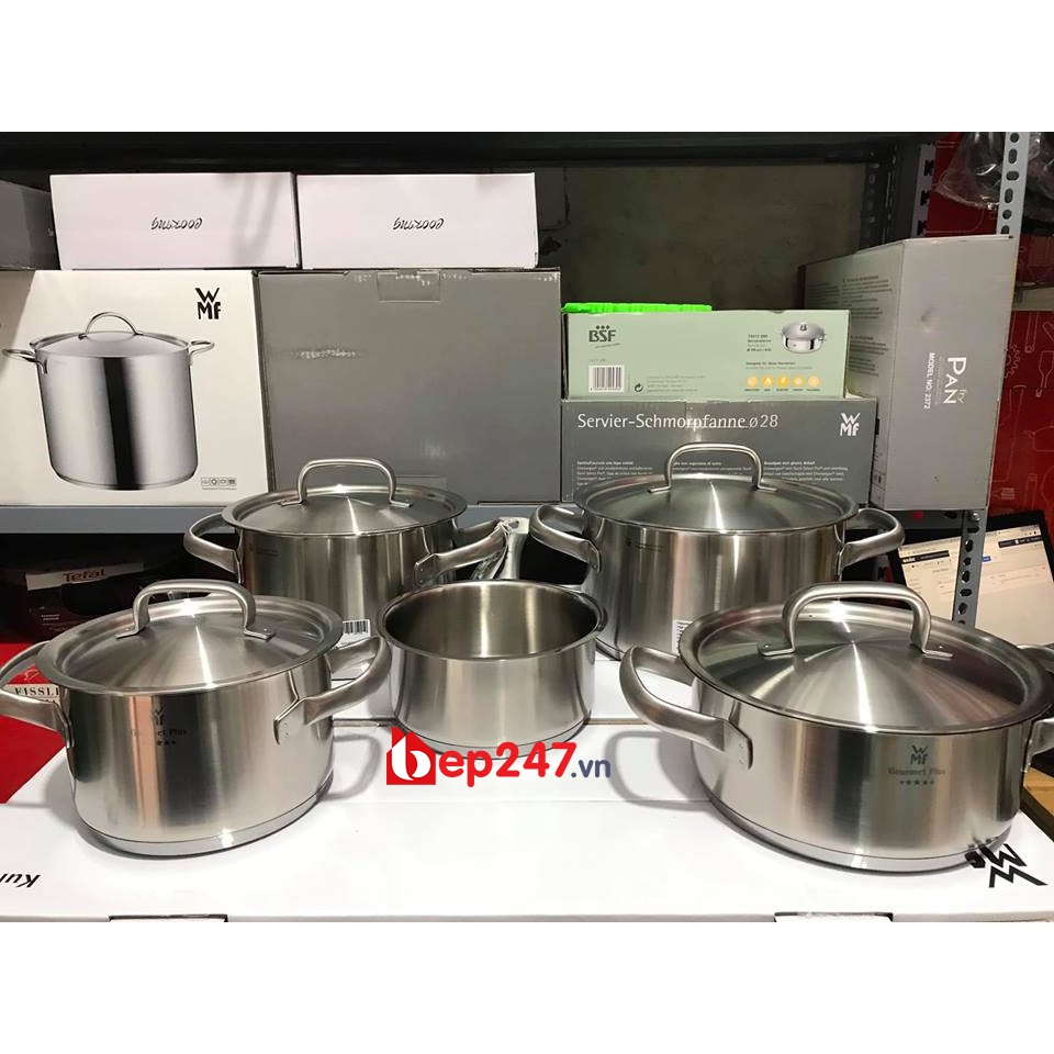 Bộ nồi Inox WMF GOURMET PLUS 5 Món