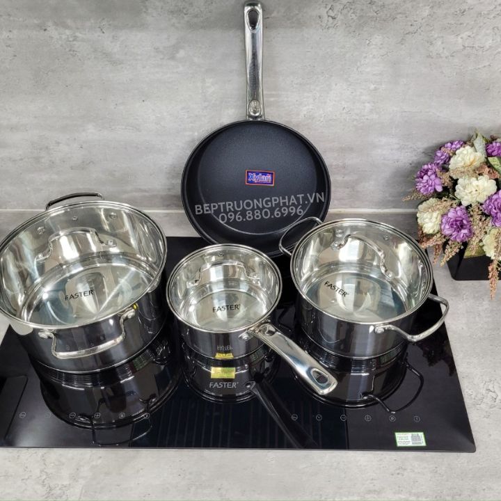 Bộ nồi từ 4 món Faster Comfort