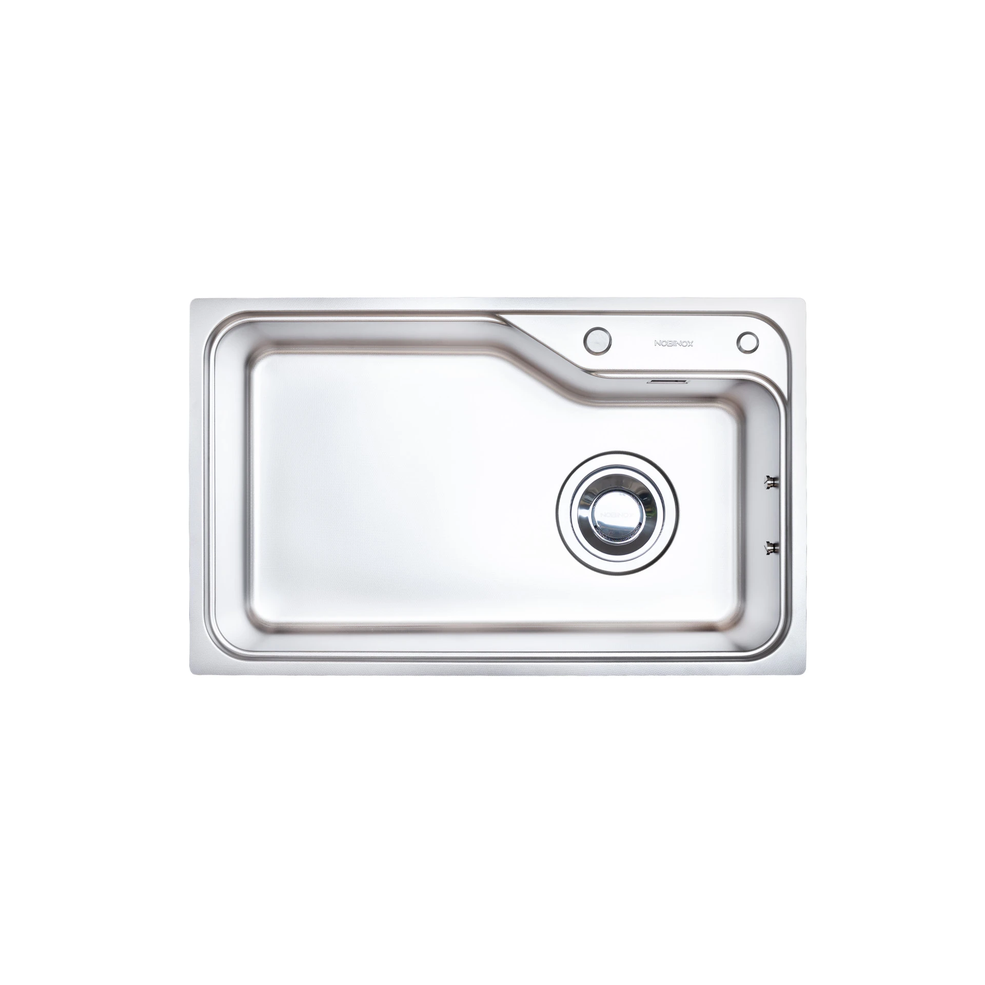 Chậu rửa bát 1 hố Nobinox HARI PLUS 8250R