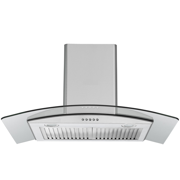Máy hút mùi kính cong Faster FS-3588-70TS - Công suất 1200m3/h