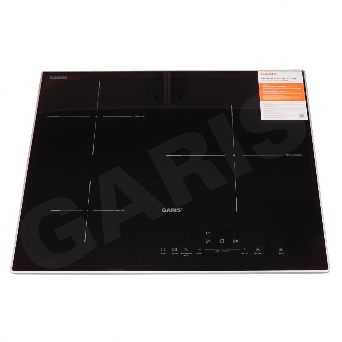 Bếp từ 3 vùng nấu Garis GC1116